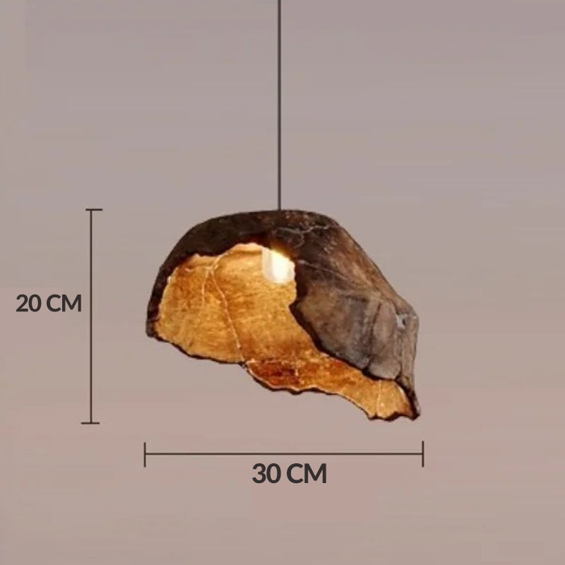 Wabi Sabi Style Pendant Lamp With Artistic Lighting for Homestay, Tea Room, Bar & Coffee Shop Decor