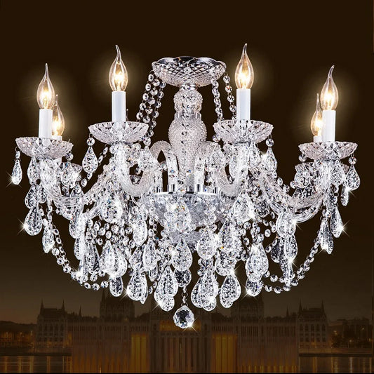 Sparkling Crystal Lamps & Chandeliers for Your Home or Office