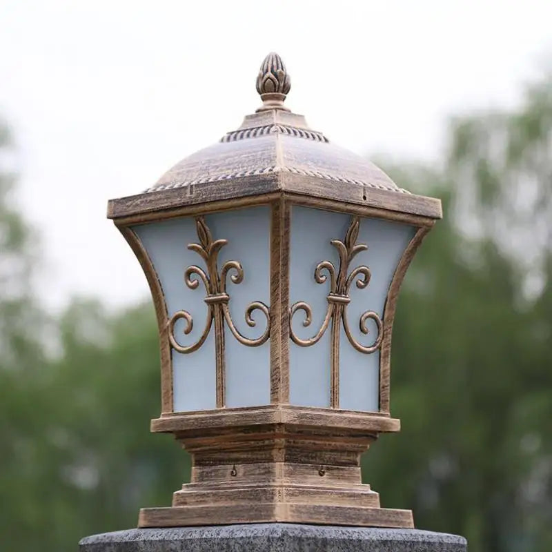 Vintage Iron Chandelier with Soft Cloth Lampshades