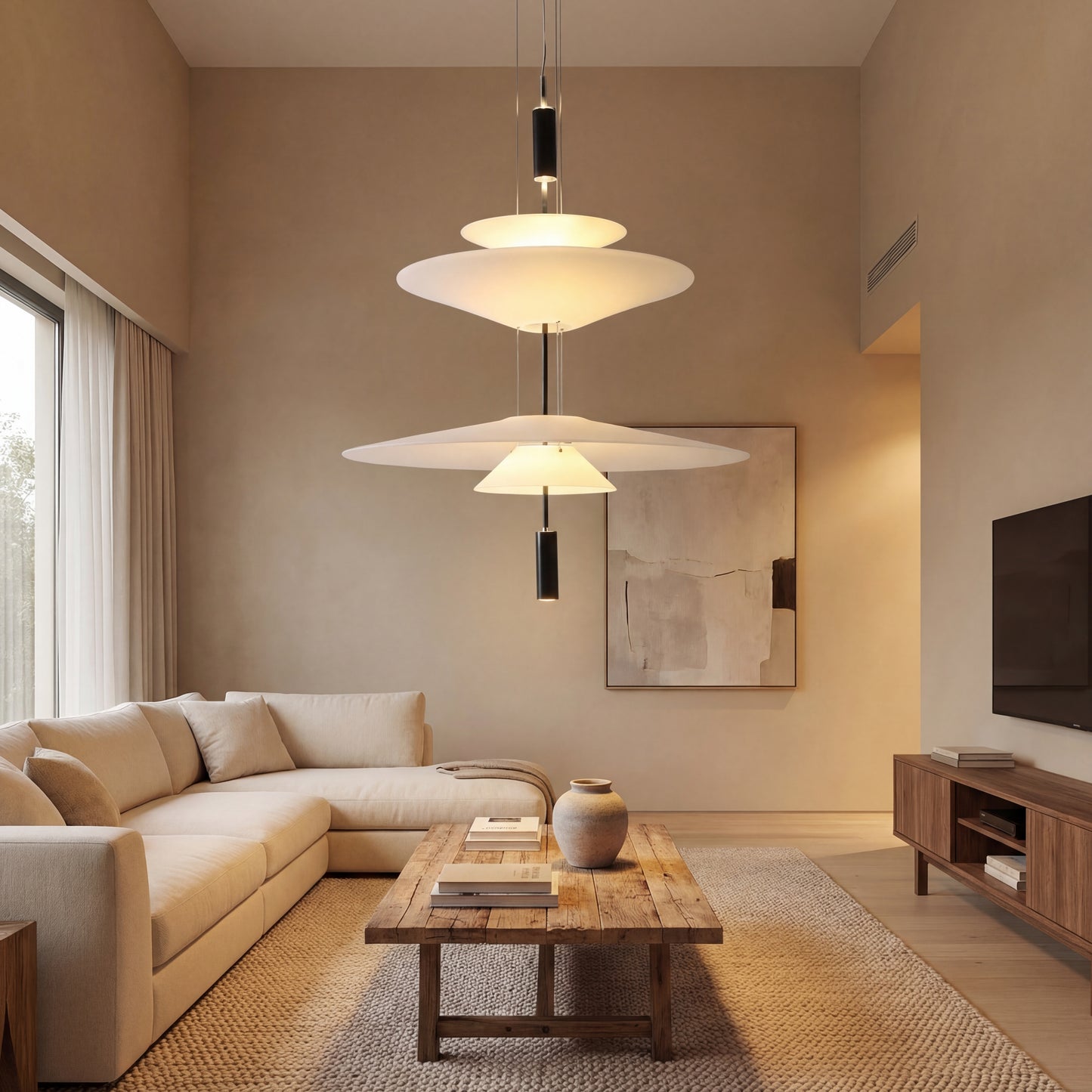 Flying Flamingo Chandelier Perfect for Restaurants and Unique Spaces