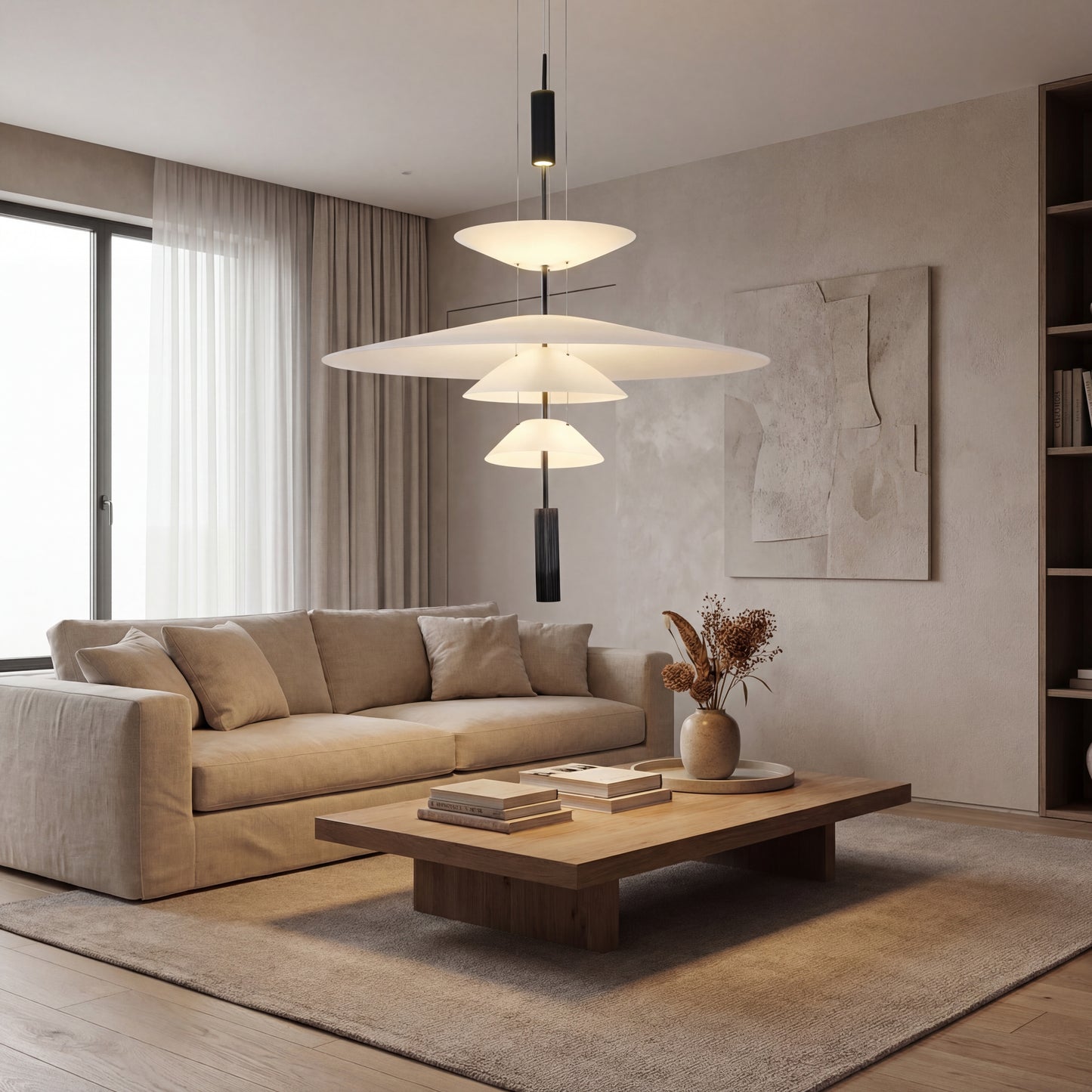Flying Flamingo Chandelier Perfect for Restaurants and Unique Spaces