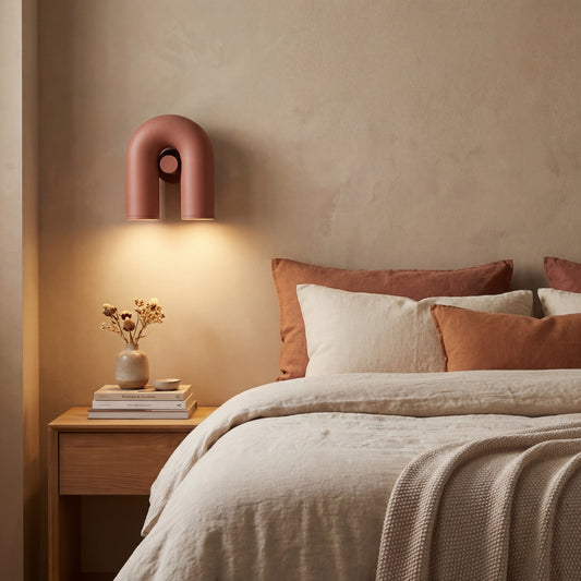 Minimalist U Shaped LED Pendant Lamp for Bedroom & Living Room