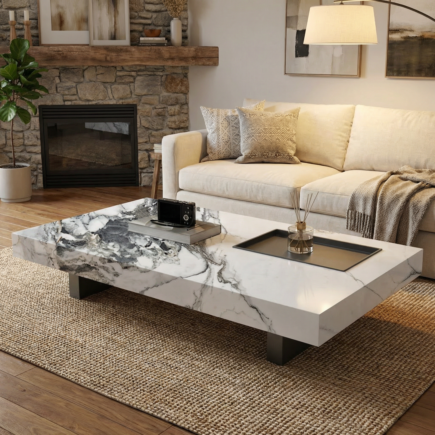 2026 Luxury Marble Coffee Table For Neo Deco Living Rooms
