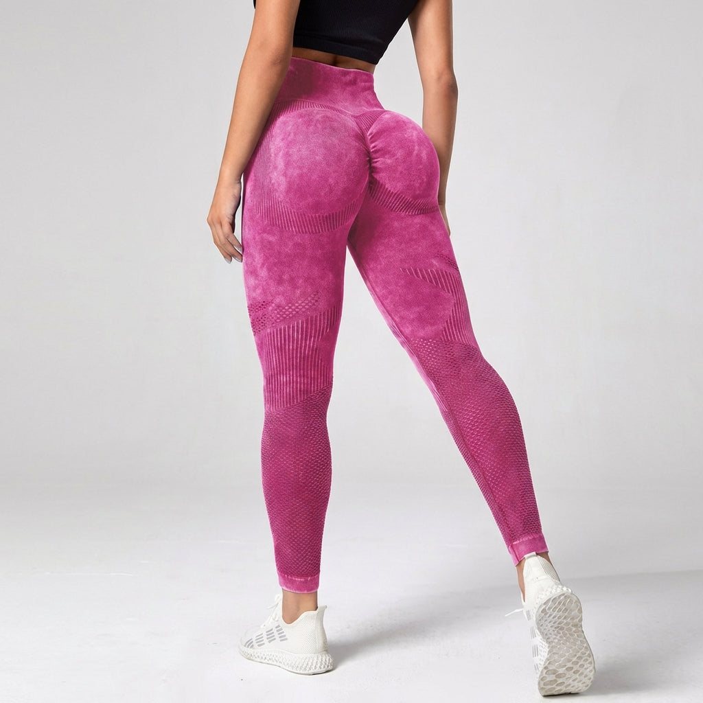 2023 Women’s High Waist Bubble Butt Push Up Leggings for Fitness & Style