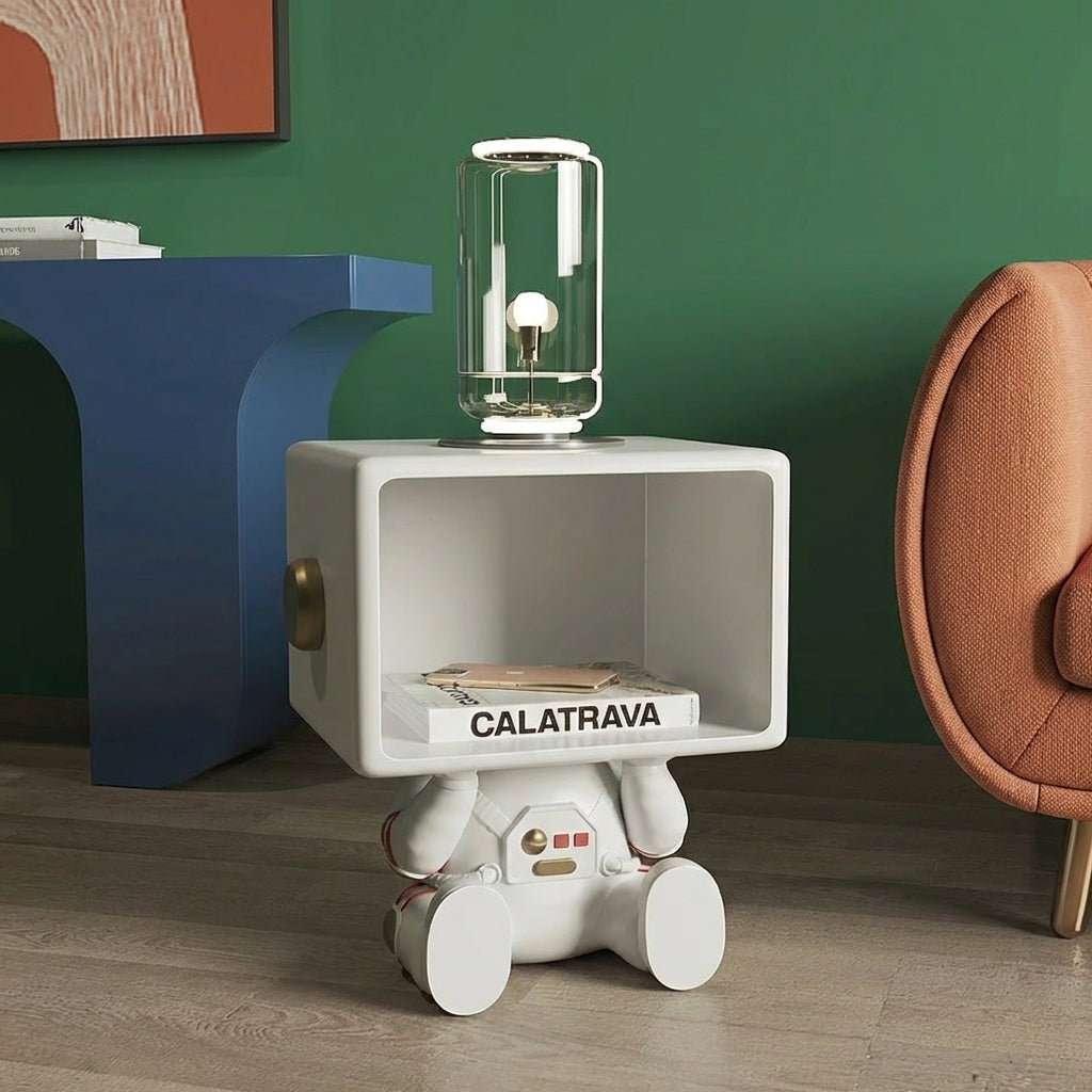 Astronaut Nightstands Whimsical Crafts for Living Room and Bedroom Decor