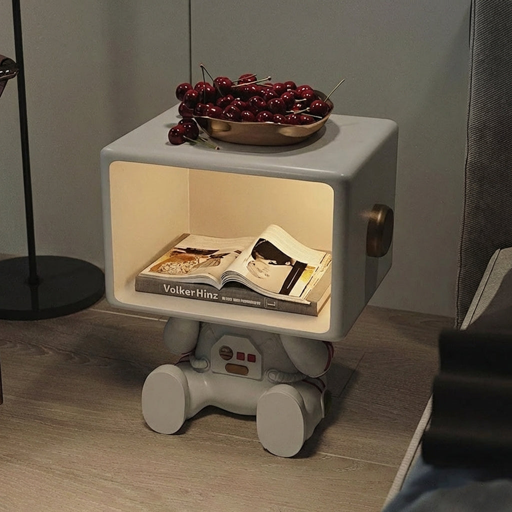 Astronaut Nightstands Whimsical Crafts for Living Room and Bedroom Decor