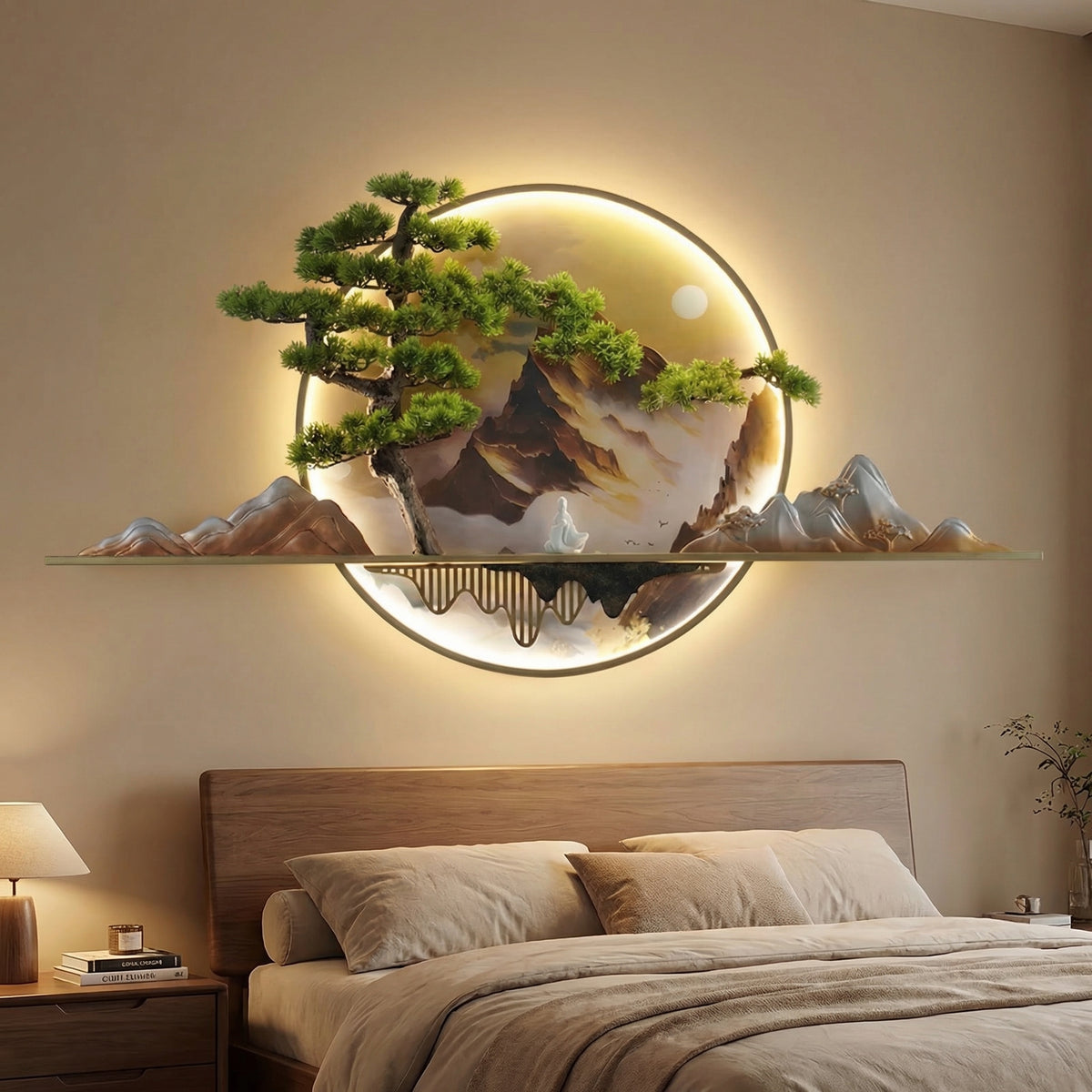 Luxury Landscape LED Wall Light For Bedrooms & Living rooms