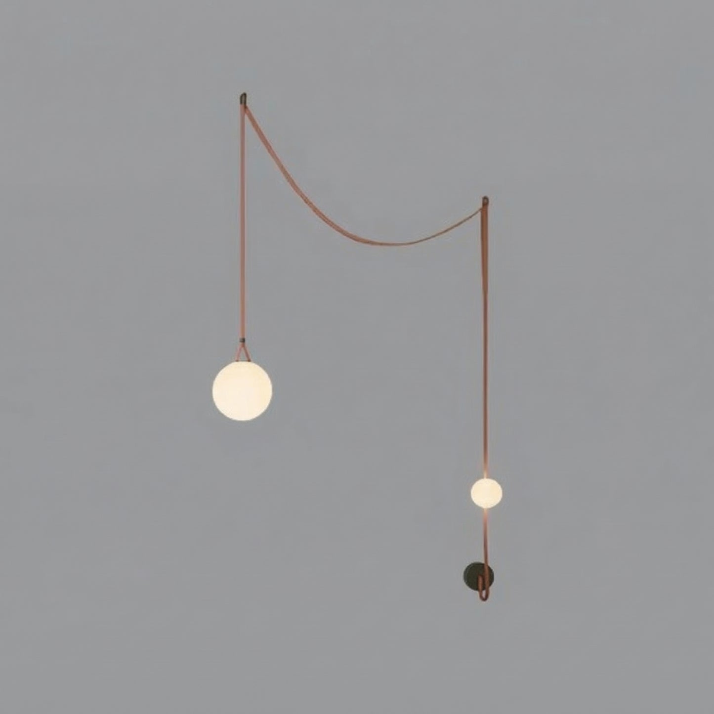 Premium DIY Magic Belt LED Hanging Chandelier Lamp for Home Decor