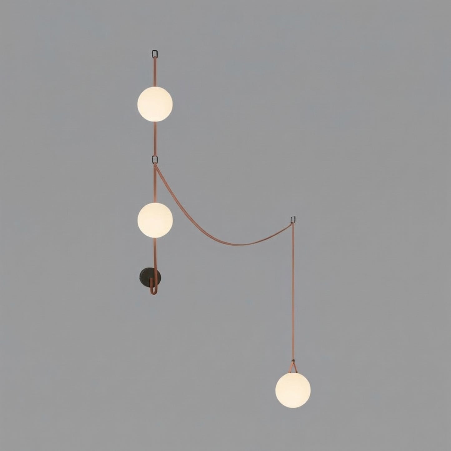 Premium DIY Magic Belt LED Hanging Chandelier Lamp for Home Decor