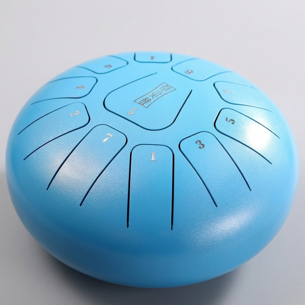 Ethereal Rhythm Steel Tongue Drum for Meditation & Yoga