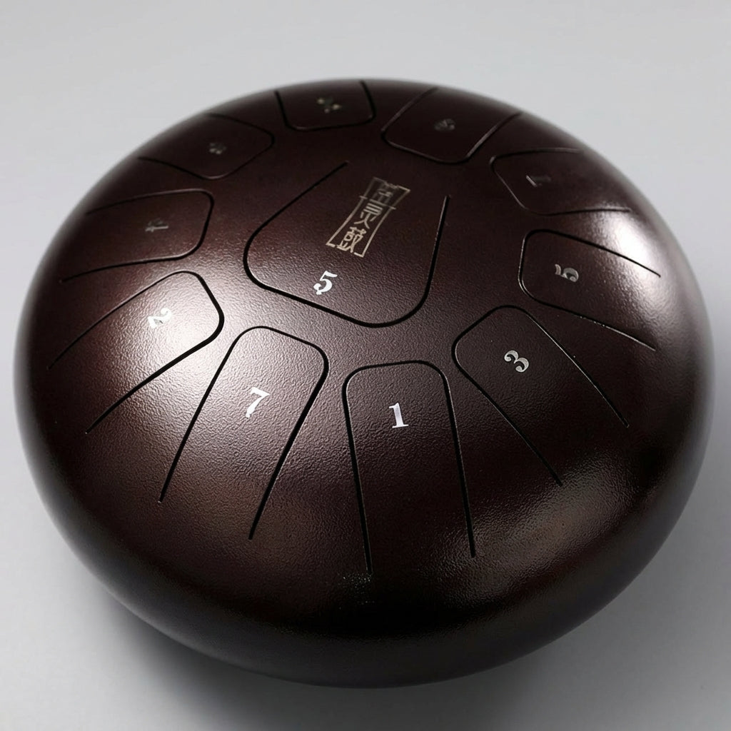 Ethereal Rhythm Steel Tongue Drum for Meditation & Yoga