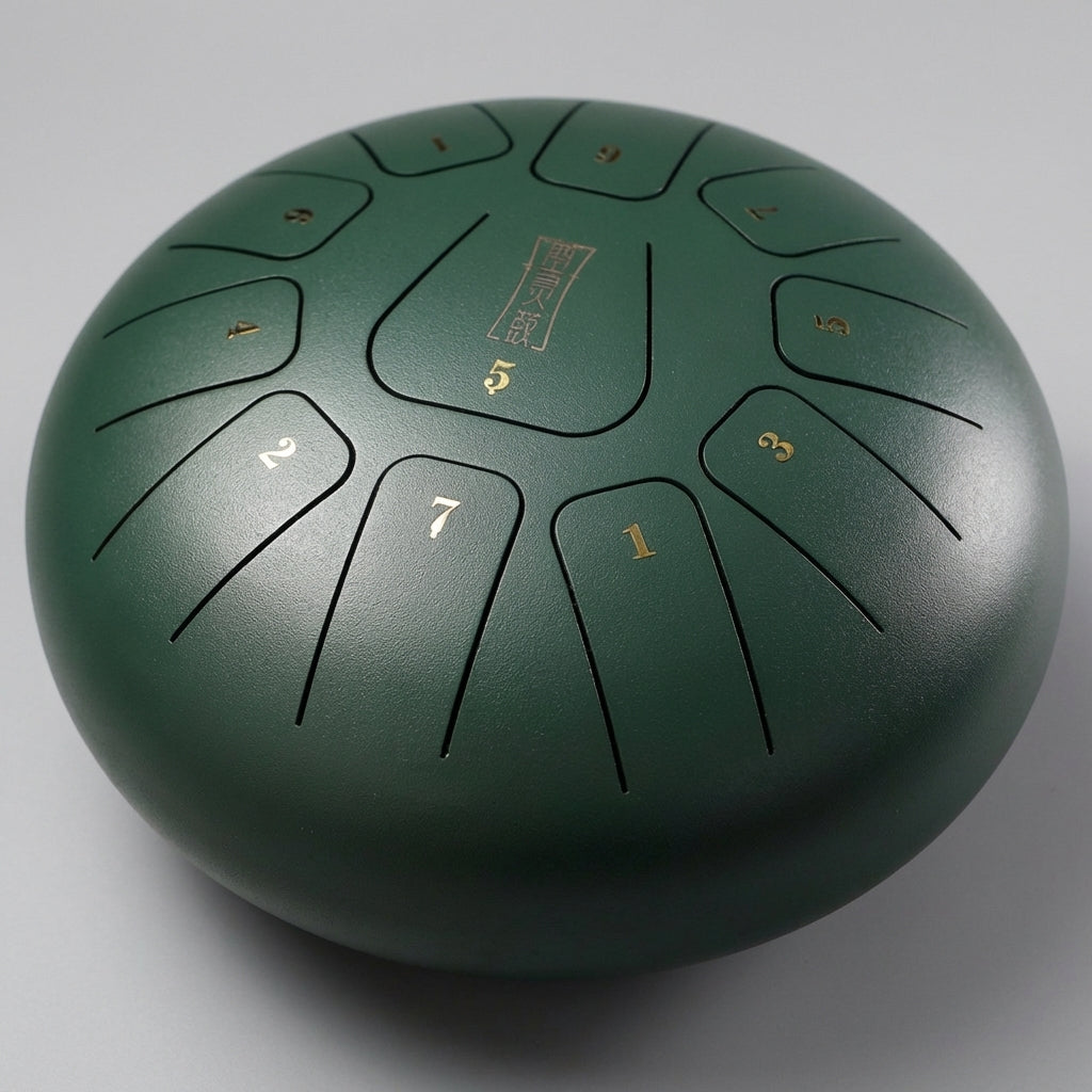 Ethereal Rhythm Steel Tongue Drum for Meditation & Yoga