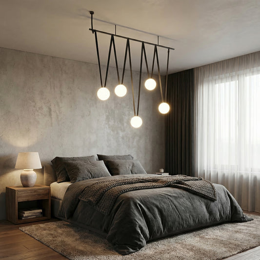 Premium DIY Magic Belt LED Hanging Chandelier Lamp for Home Decor