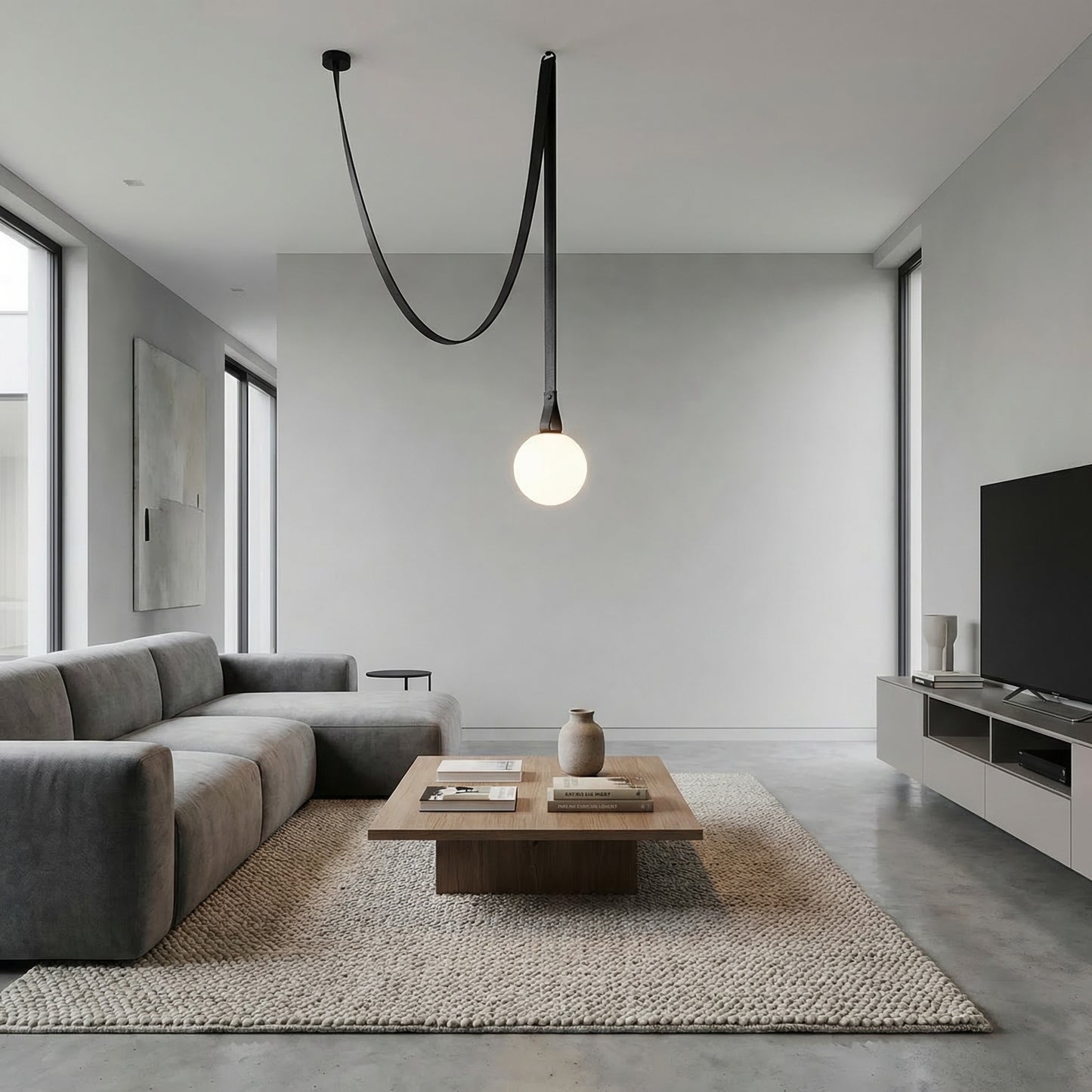 Premium DIY Magic Belt LED Hanging Chandelier Lamp for Home Decor