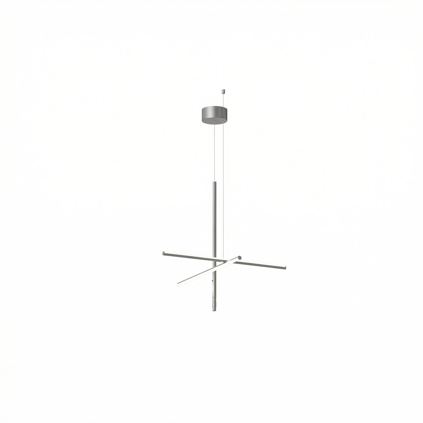 Luxury Italian Gold Tube LED Chandelier for Kitchen & Living Spaces