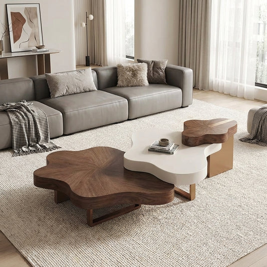 Luxury Italian Rectangle Center Coffee Table for lounge & Living Rooms