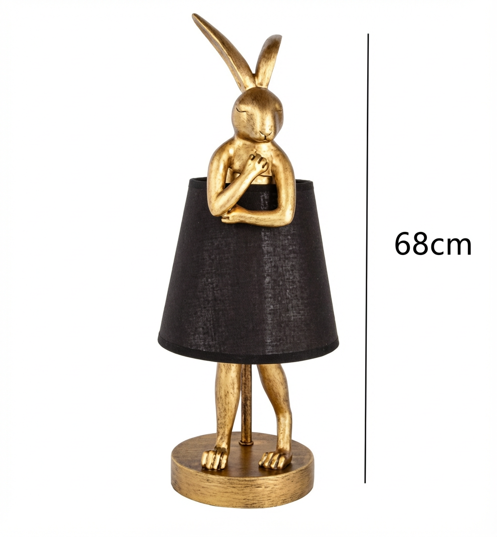 Rabbit Table Lamp for Bedroom, Kids Room & Cozy Home Decor