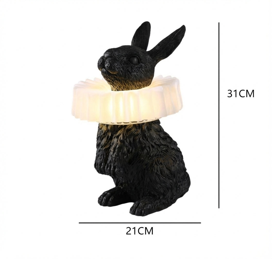 Rabbit Table Lamp for Bedroom, Kids Room & Cozy Home Decor
