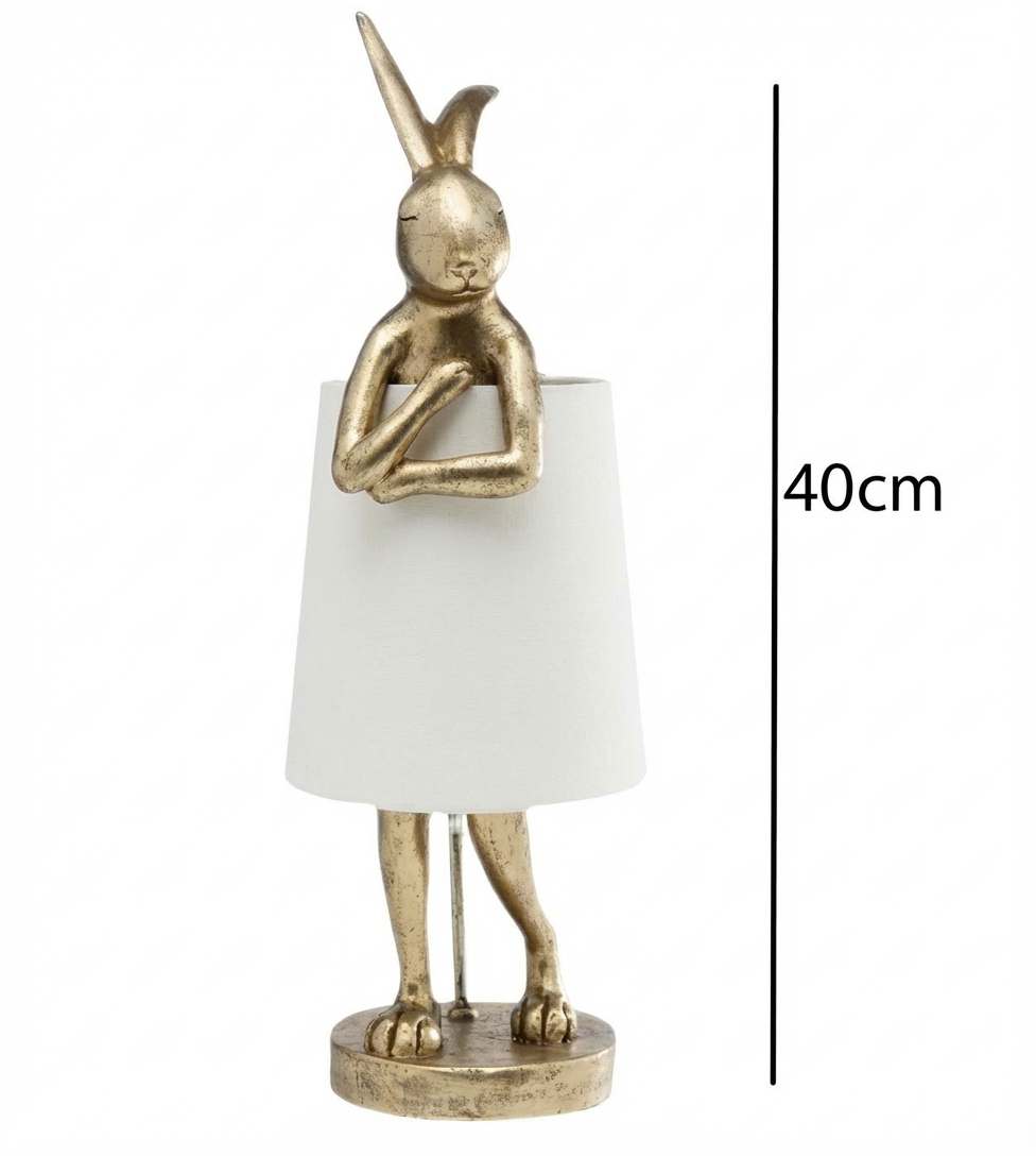 Rabbit Table Lamp for Bedroom, Kids Room & Cozy Home Decor