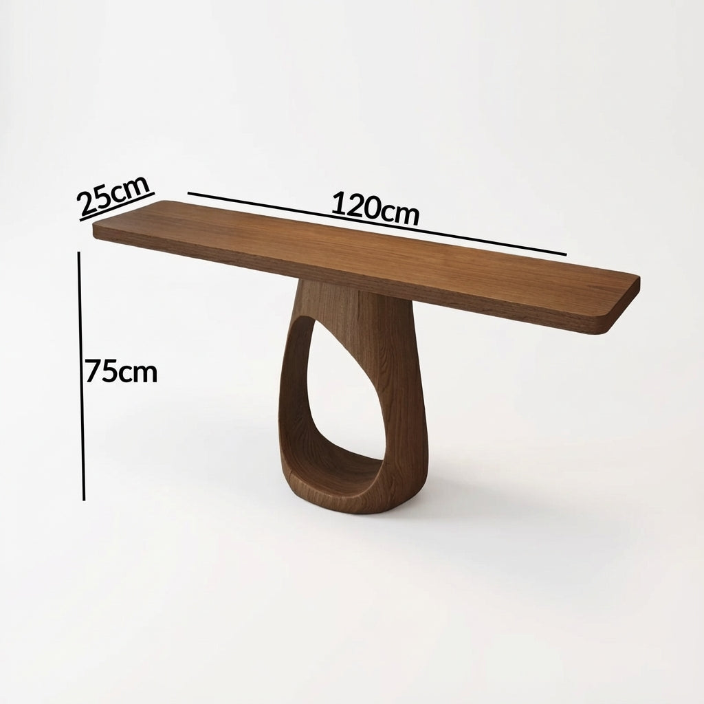 High End Mid Century Console Table  American Classic Look for Entryway Décor