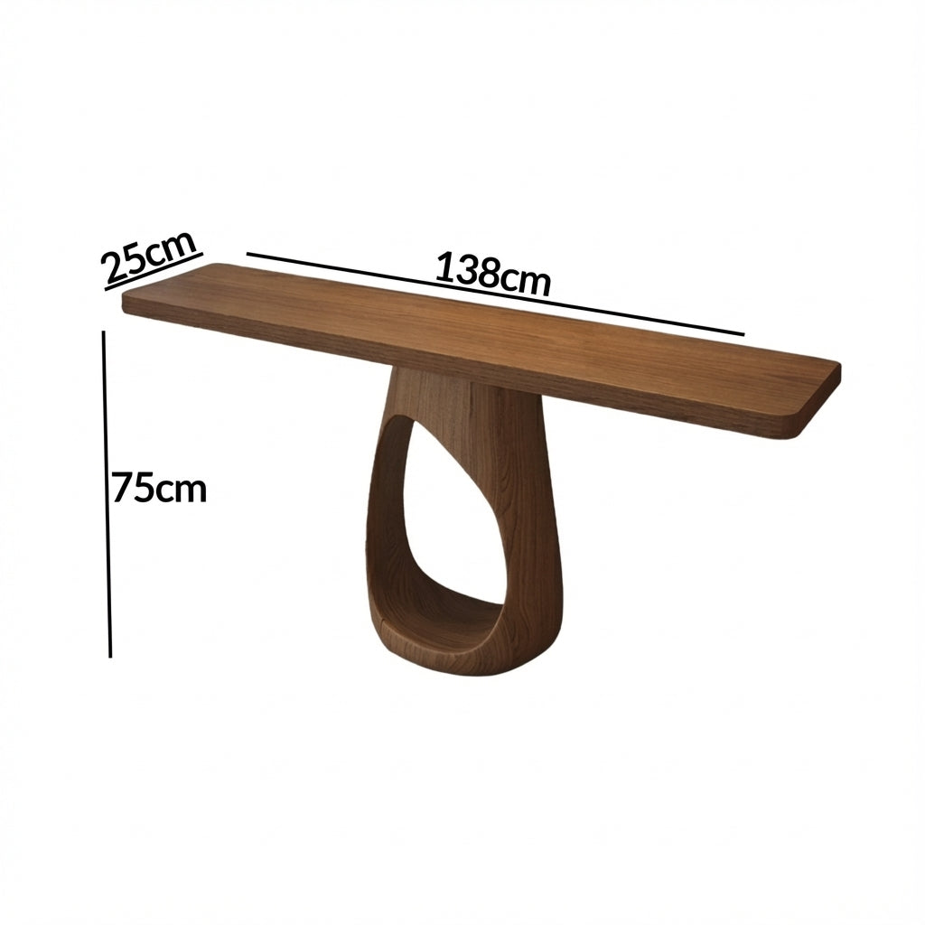 High End Mid Century Console Table  American Classic Look for Entryway Décor