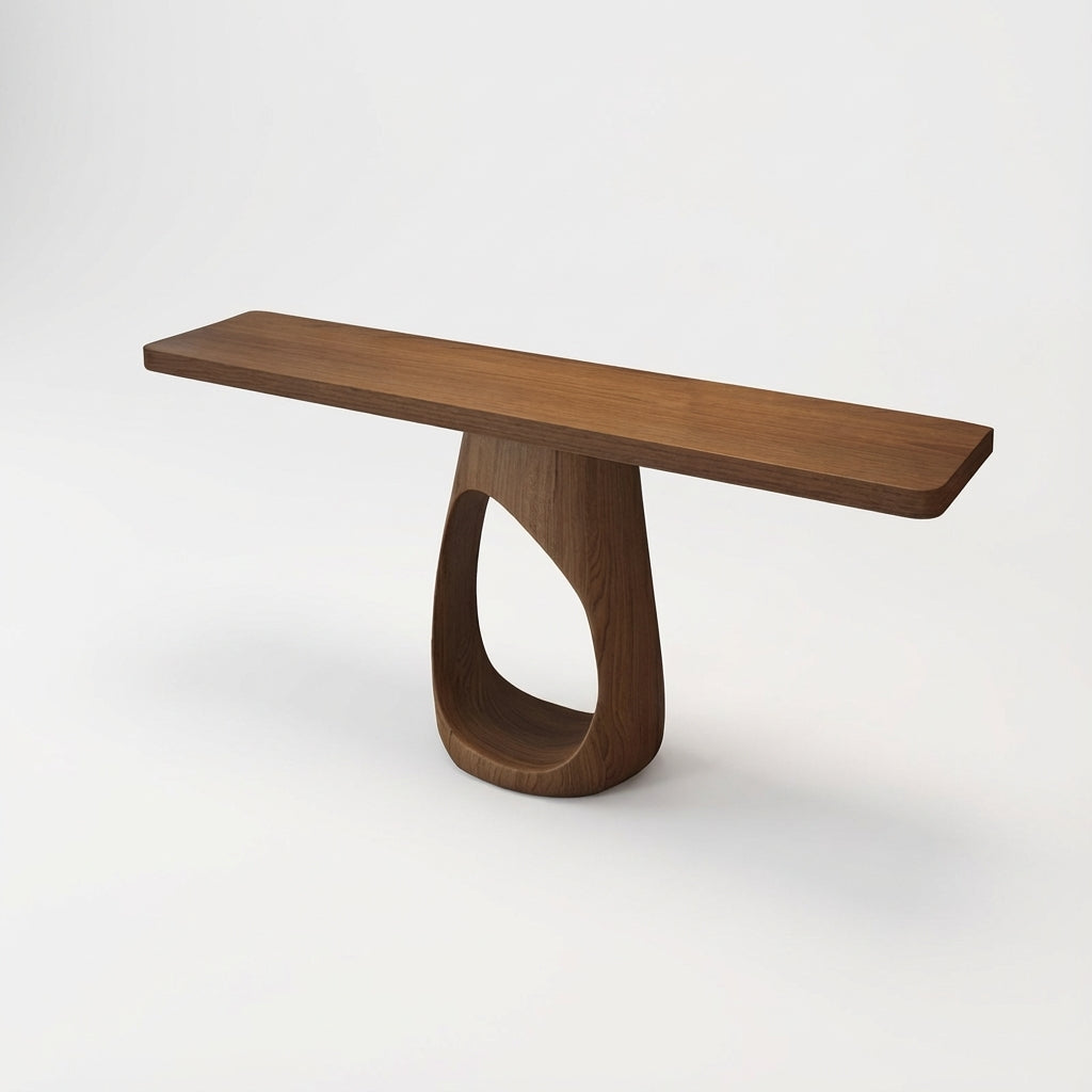 High End Mid Century Console Table  American Classic Look for Entryway Décor