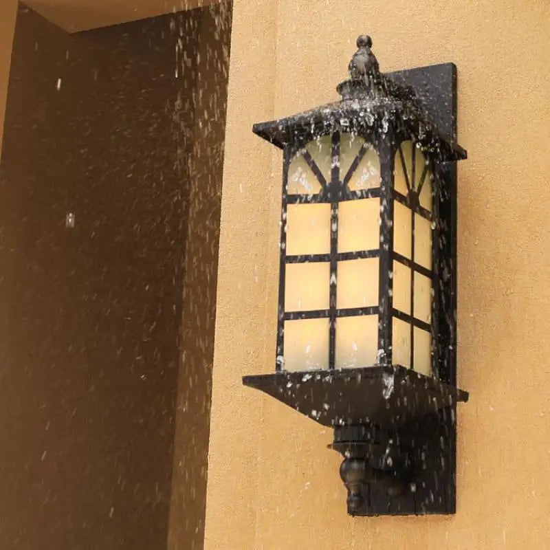 Vintage Iron Chandelier with Soft Cloth Lampshades