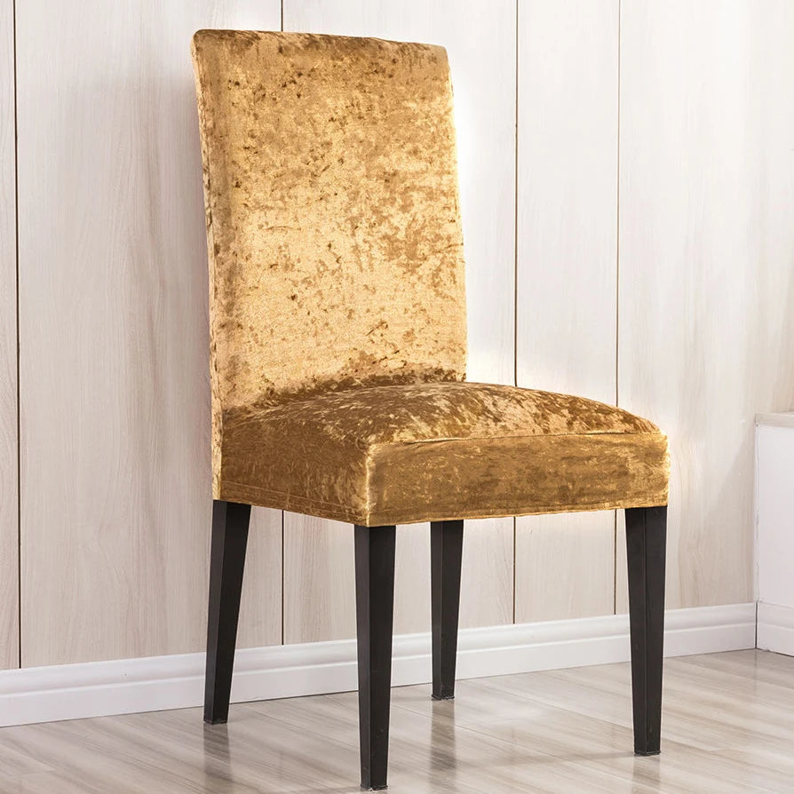 Luxurious Super Soft Velvet Chair Covers: Universal Stretch Slipcovers for Every Occasion!