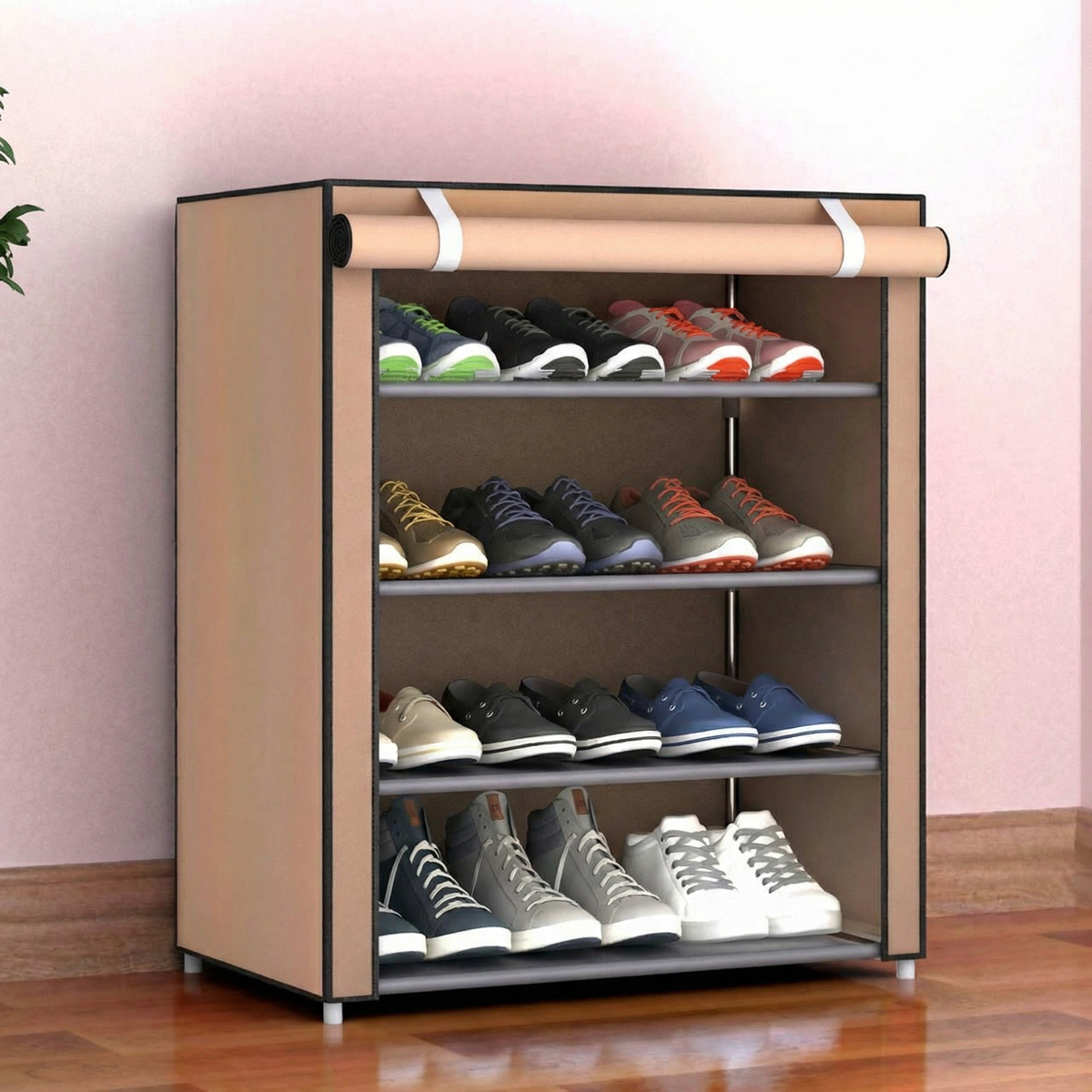 DIY Shoe Rack For Small Closet