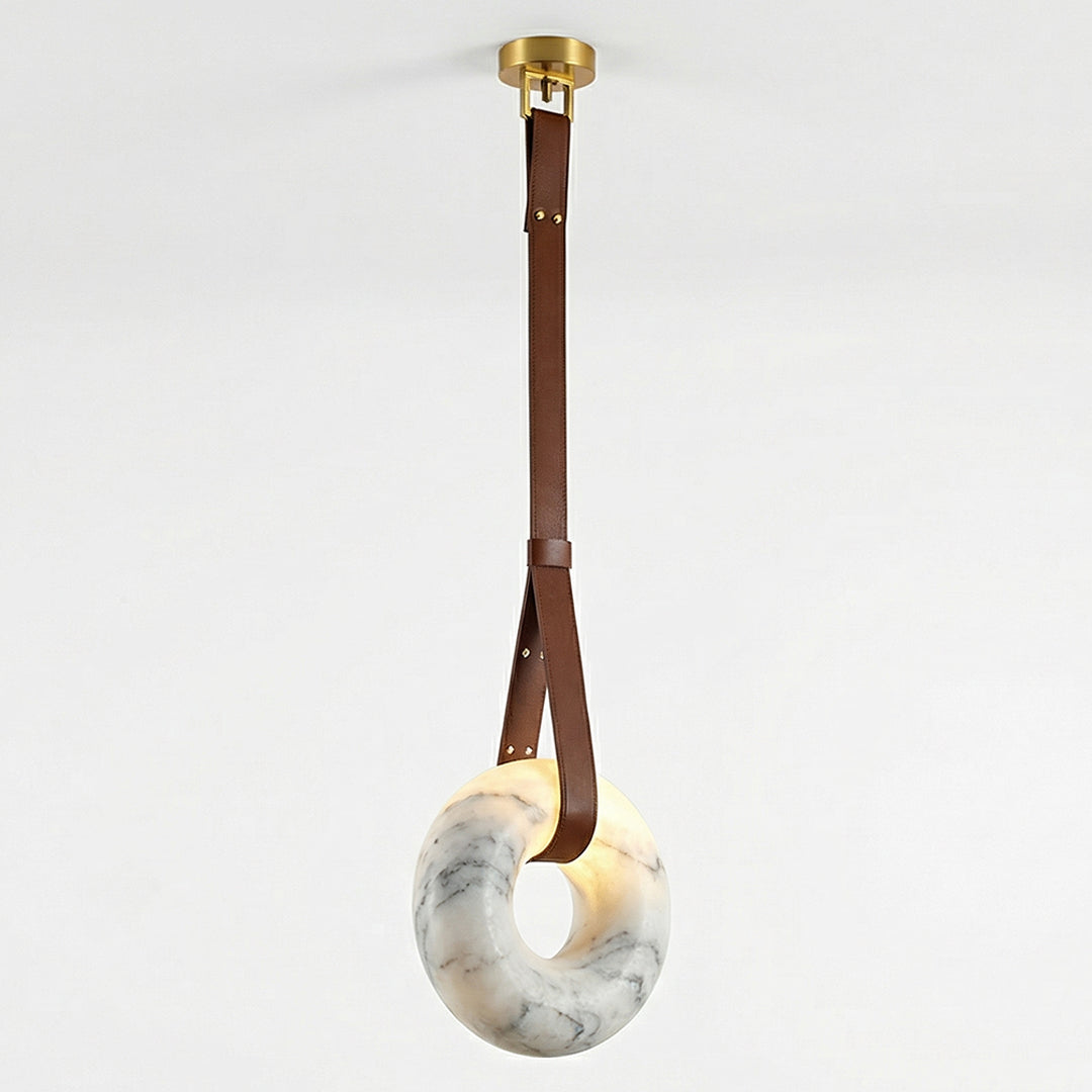 Premium Copper & Marble Pendant Light Perfect for Offices, Living Rooms & Dining Spaces