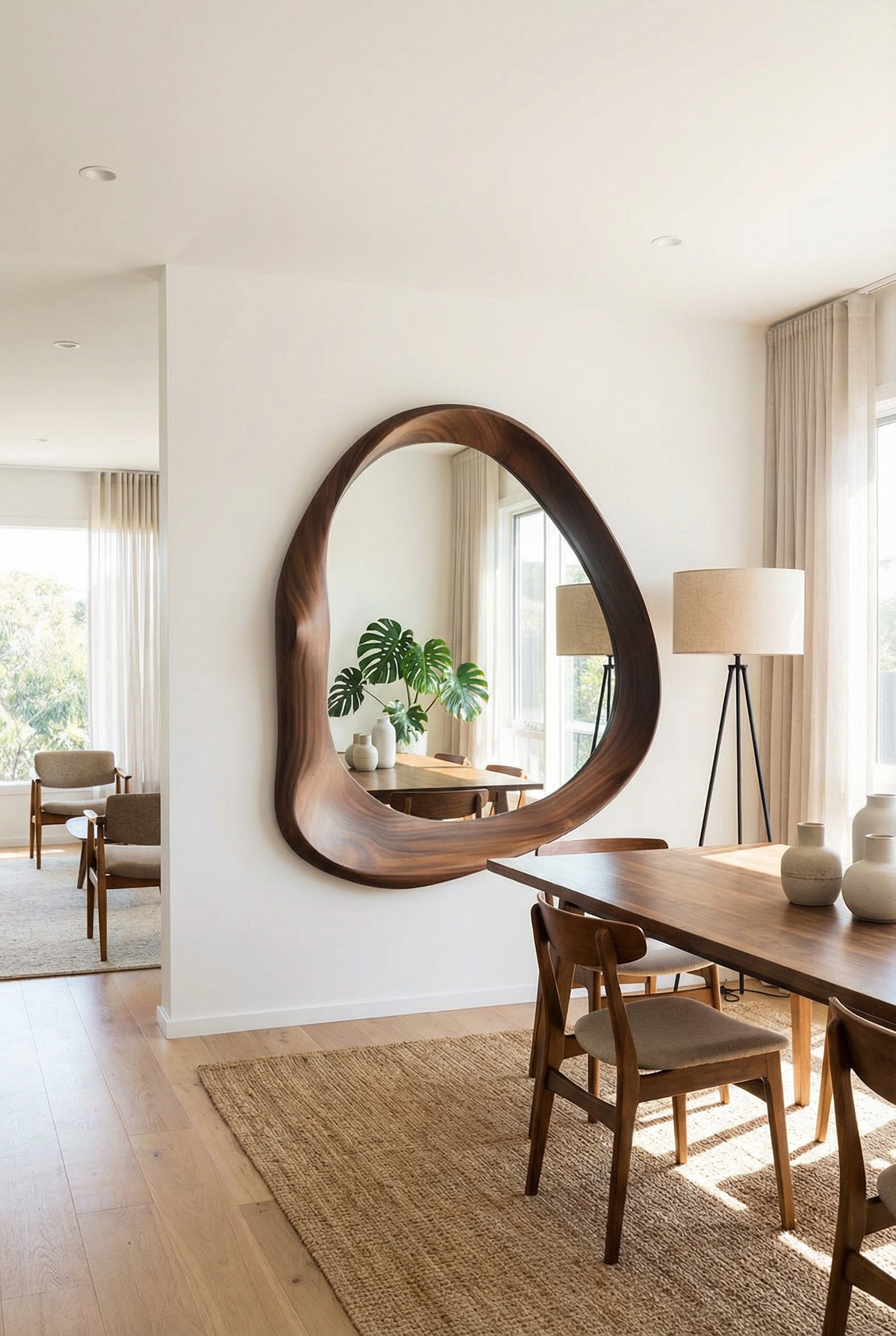 Luxury French Style Wall Dressing Mirror  Where Beauty Meets Craftsmanship