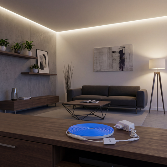 DIY Flexible Neon Rope Lights for Room Decor & Events