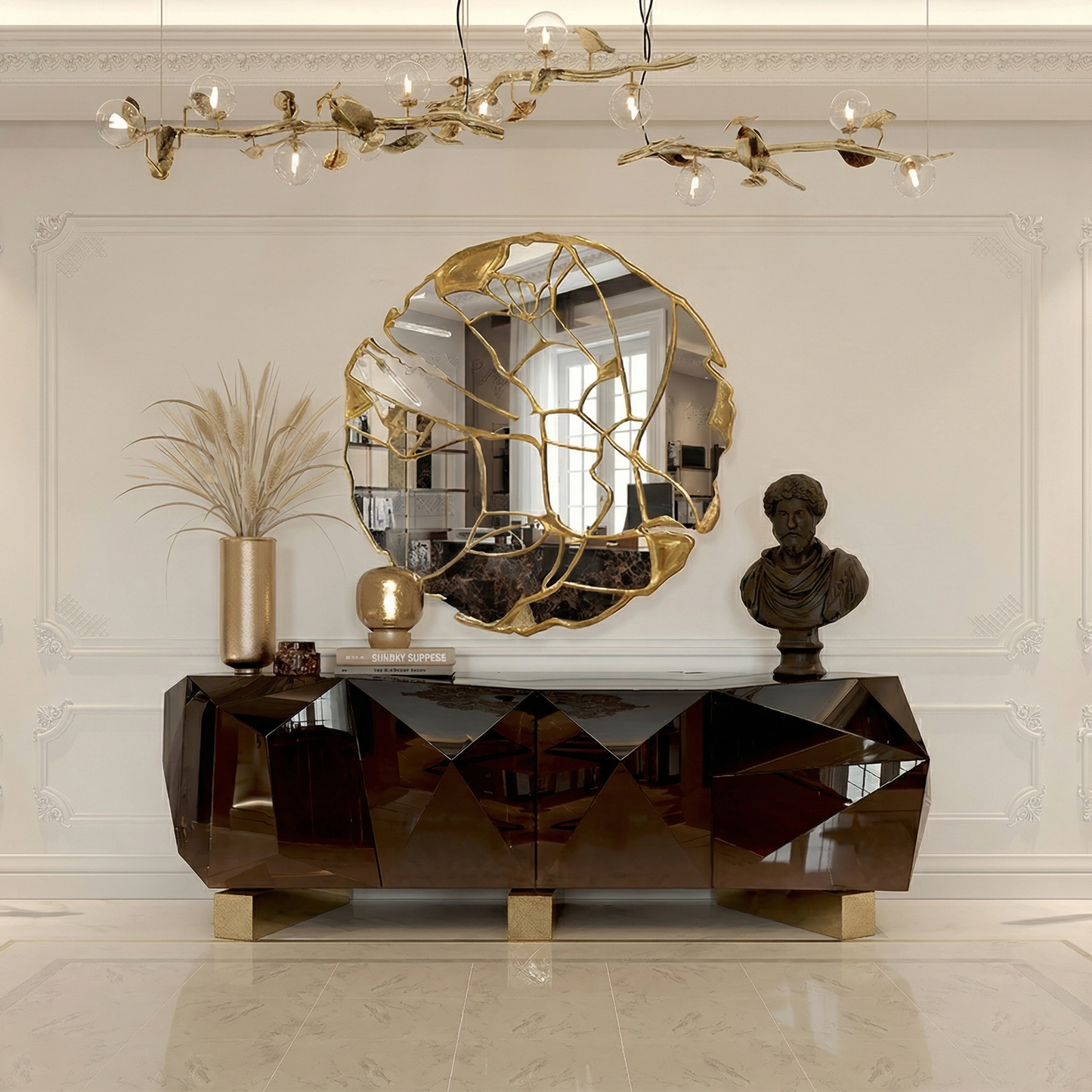 Large Vanity Mirror with LED Perfect For Room Decor & Makeup Vanity Essential