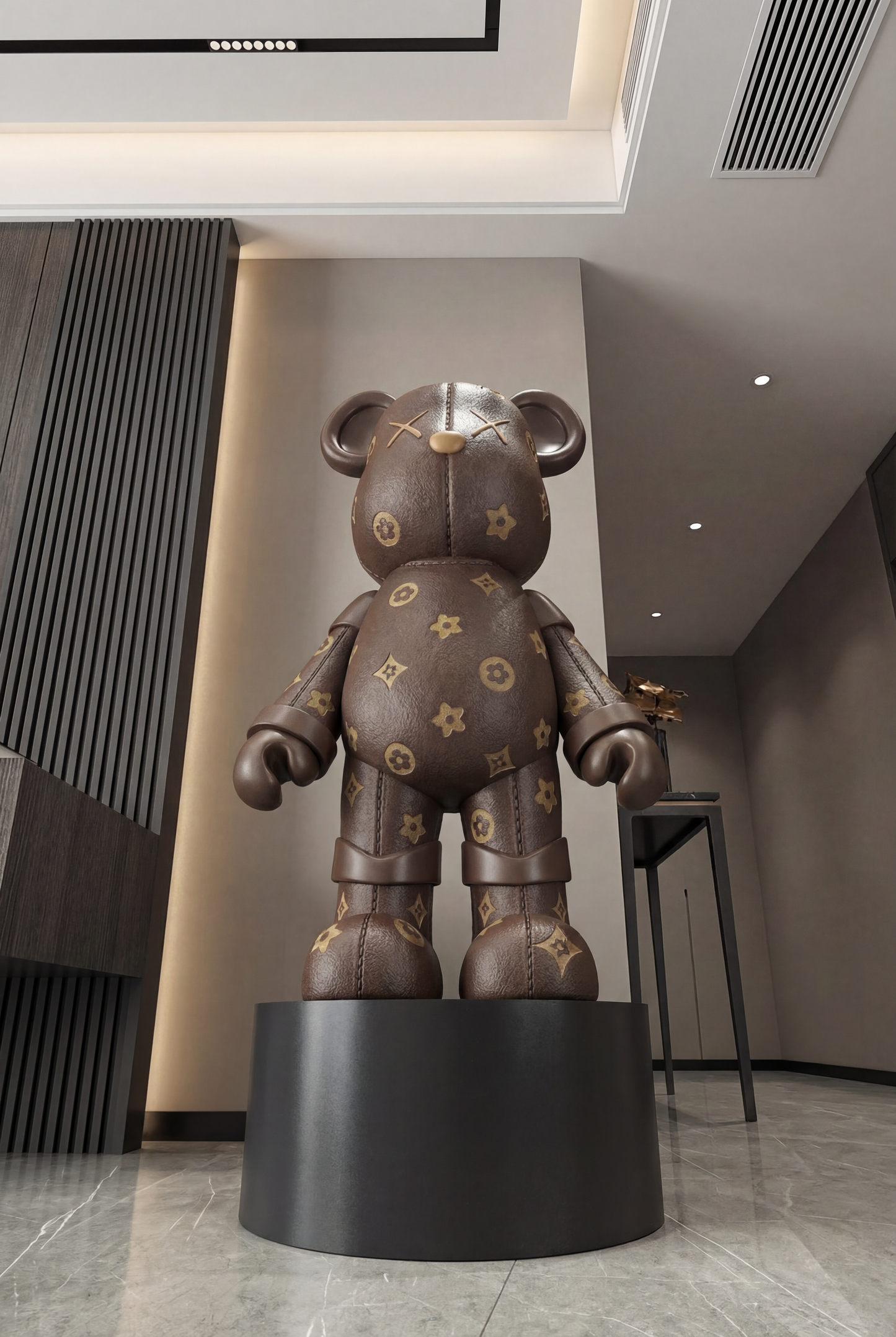 Trendy Bear Floor Ornament for Floor,TV Cabinet & Living Room