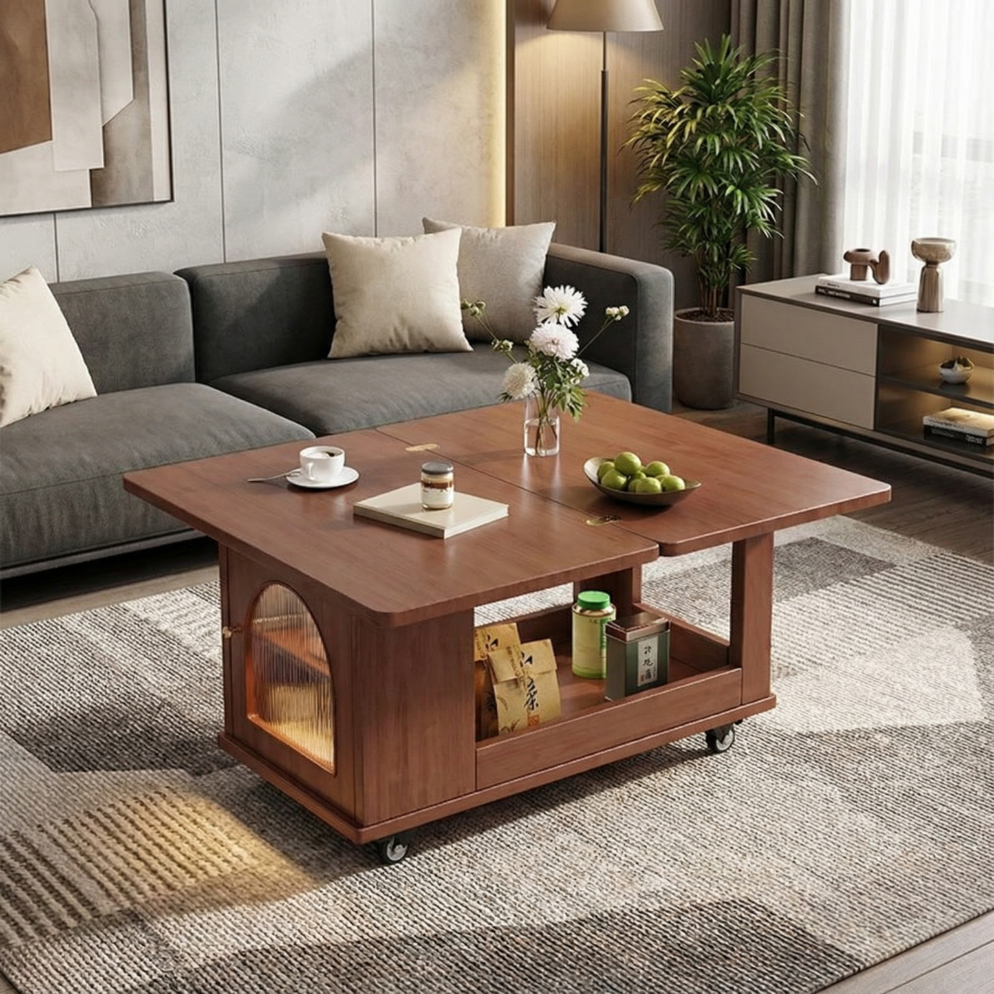 French Rectangle Coffee Table for Living Room & Home Décor