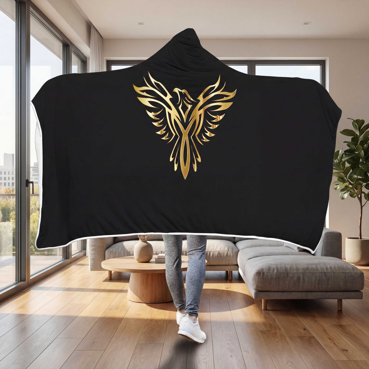 Phoenix Hooded Blanket for Youth