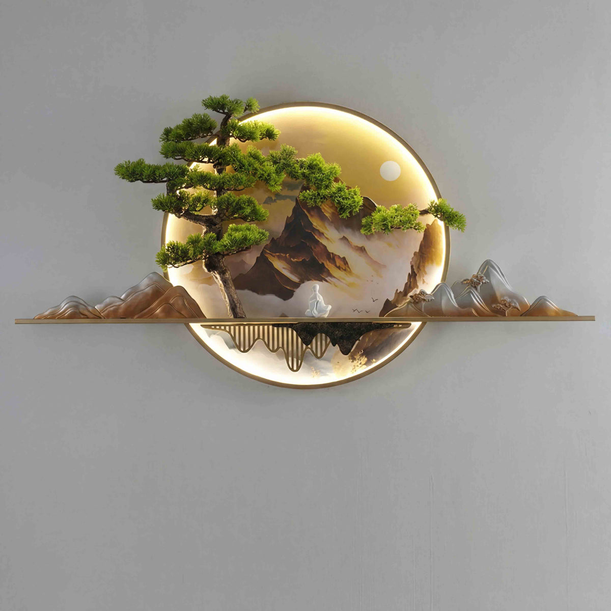 Luxury Landscape LED Wall Light For Bedrooms & Living rooms
