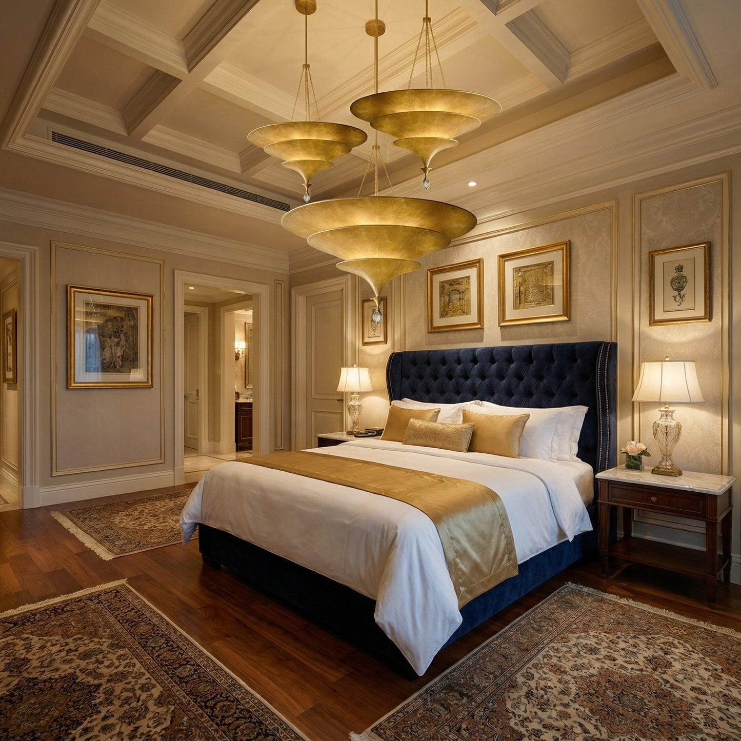 Luxury Wabi Sabi Hanging Lamp for  Bedrooms & Home Décor