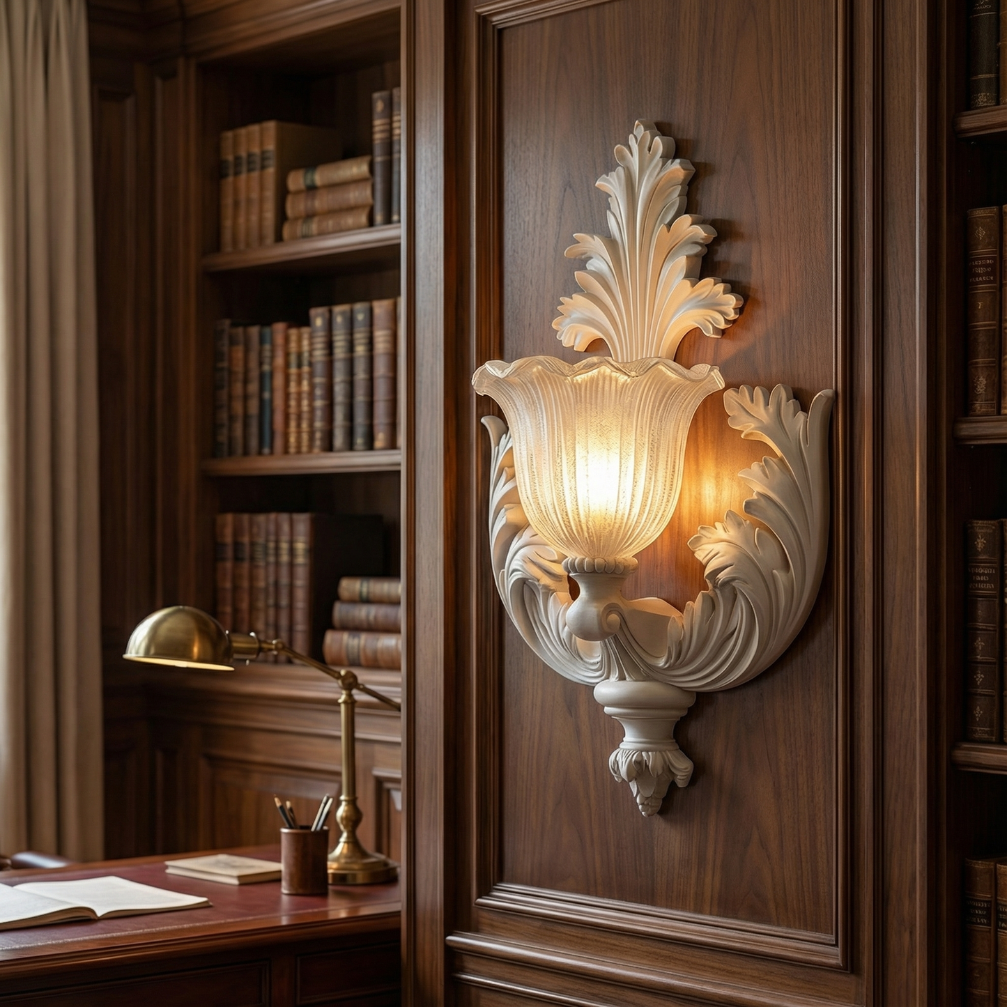 Classic Floral Chandelier for Living Rooms, Bedrooms & More