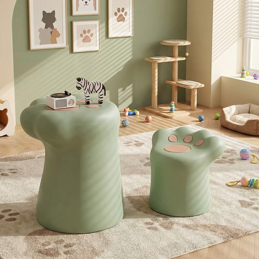 Cute Cat Paw Coffee Table for Bedroom & Living Room