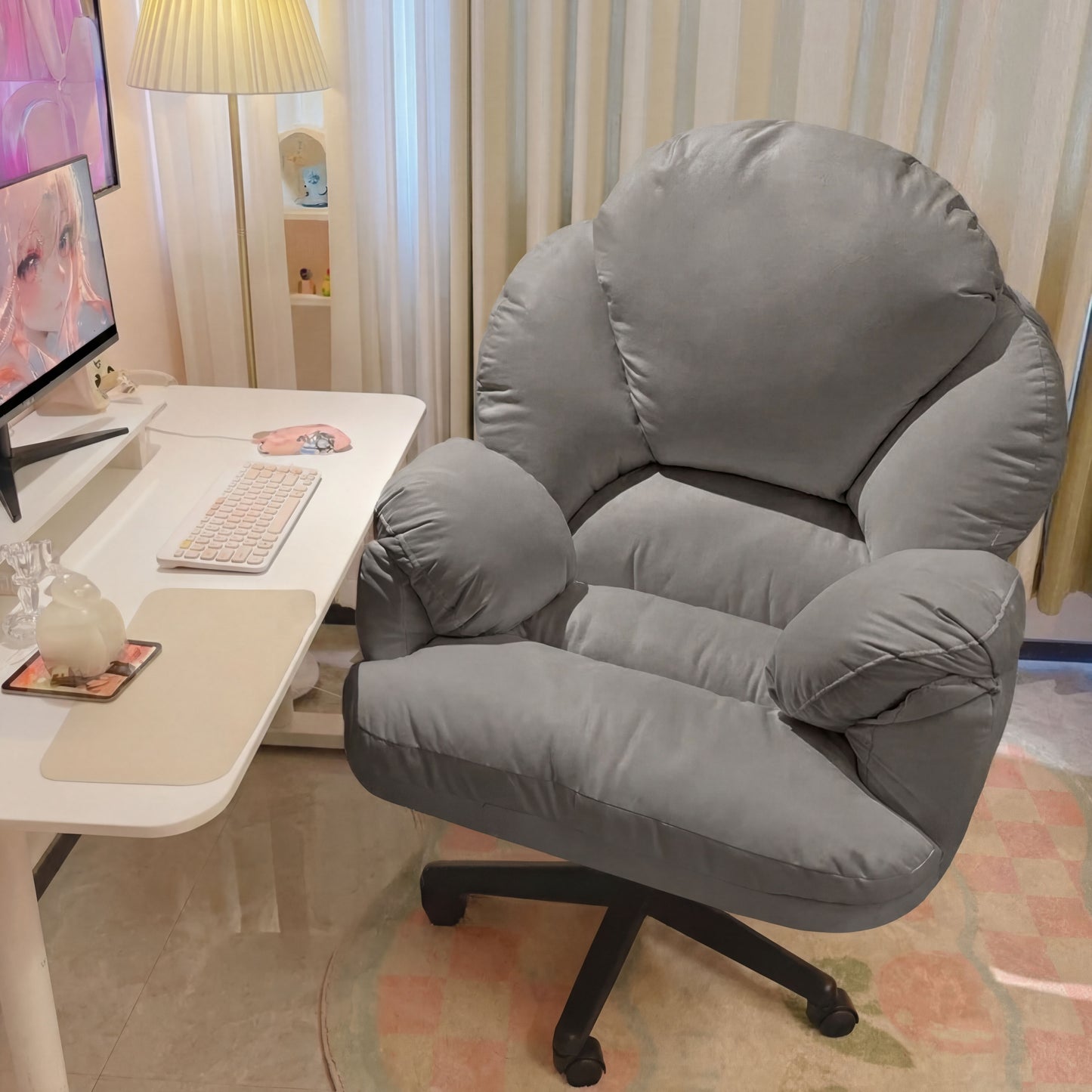 Sedentary Reclining Computer Chair for Home & Office