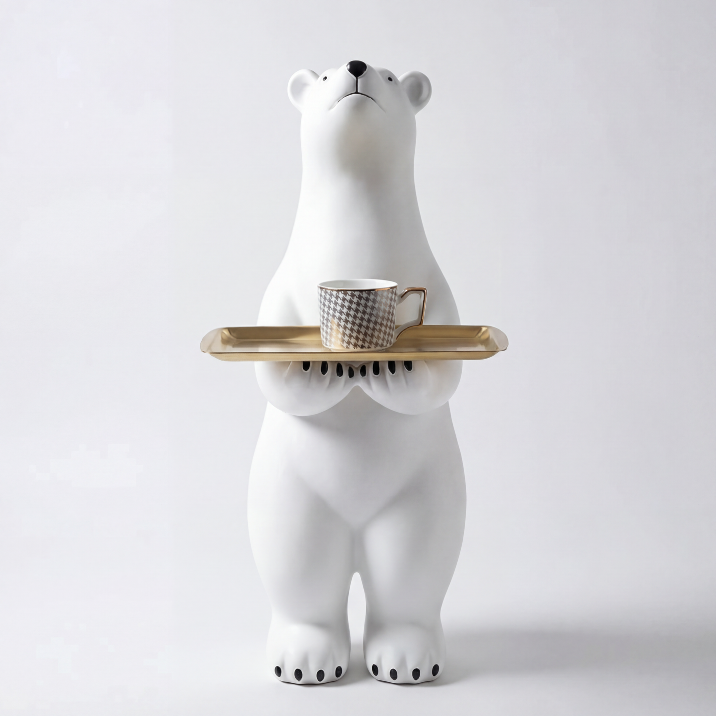 Premium Polar Bear Statue for Living Room Interiors