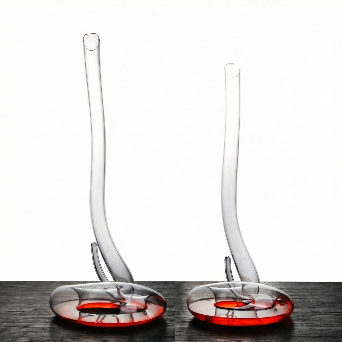 Nordic Creative Handmade Snake shaped Crystal Glass Whiskey Decanter