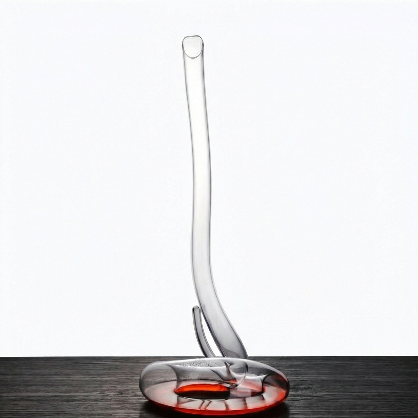 Nordic Creative Handmade Snake shaped Crystal Glass Whiskey Decanter