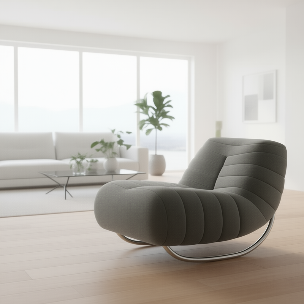 Luxury Nordic Italian Lounge Chair For Living Room & Interior Spaces