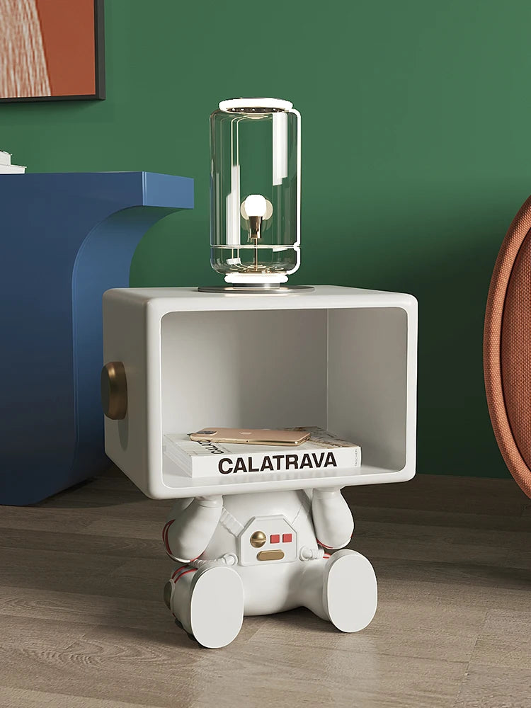 Astronaut Nightstands: Whimsical Crafts for Living Room and Bedroom Decor