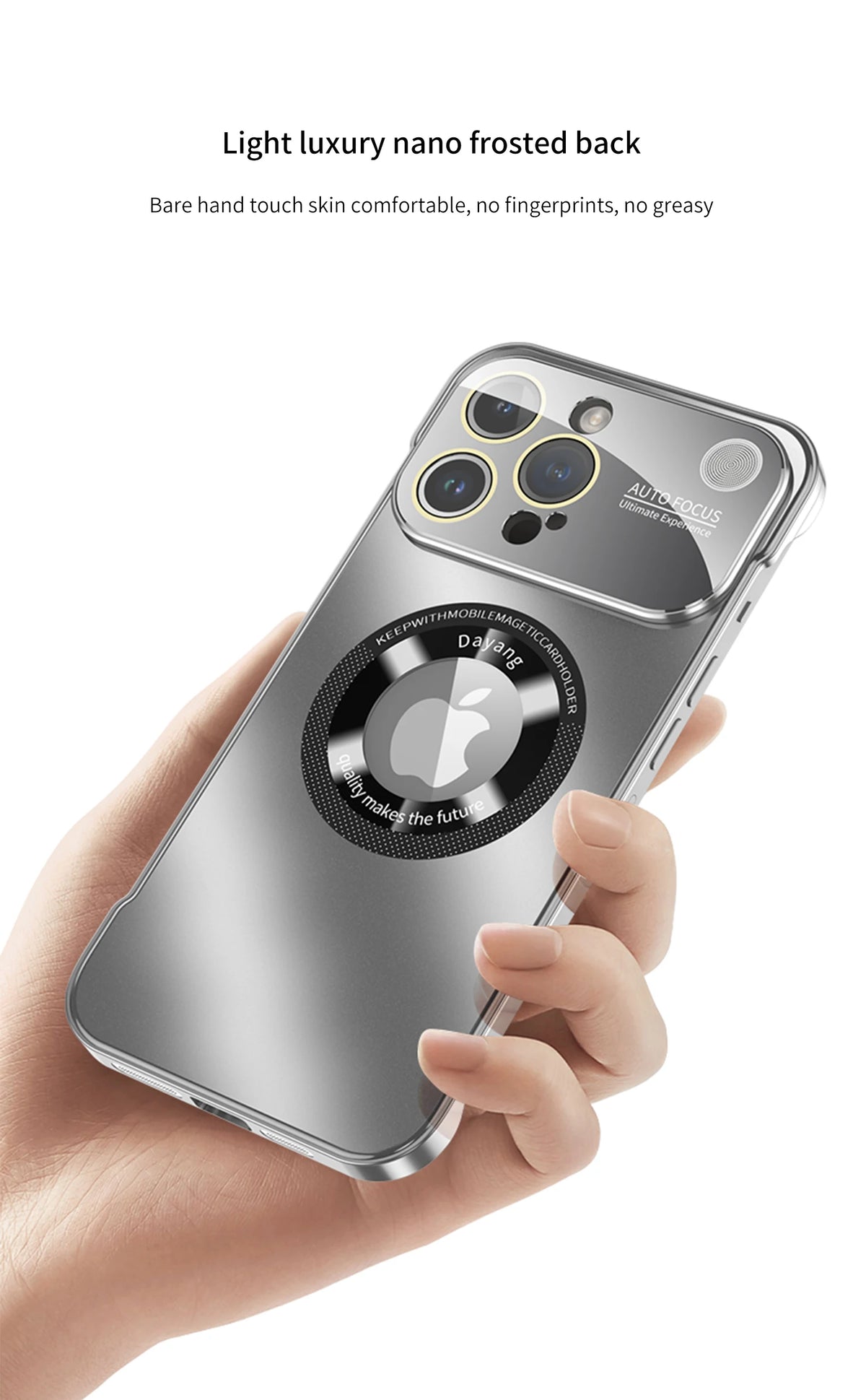 Revolutionary Luxury Metal Magnetic Case for iPhone 16 Series – Premium Lens Protection & Fragrance Edge!