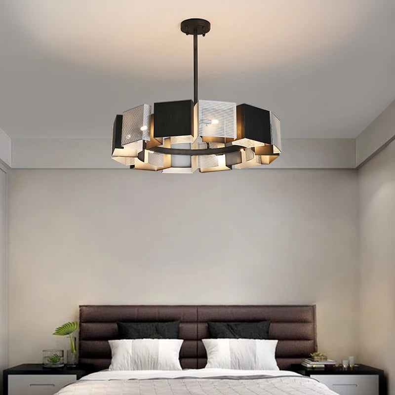 Modern Honeycomb Chandelier Luxury LED Pendant Light for Living Room & Bedroom