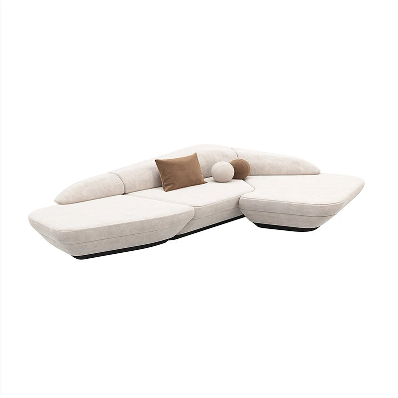 Cute Modern Curved Sofa for Leisure Rooms & Reception Areas