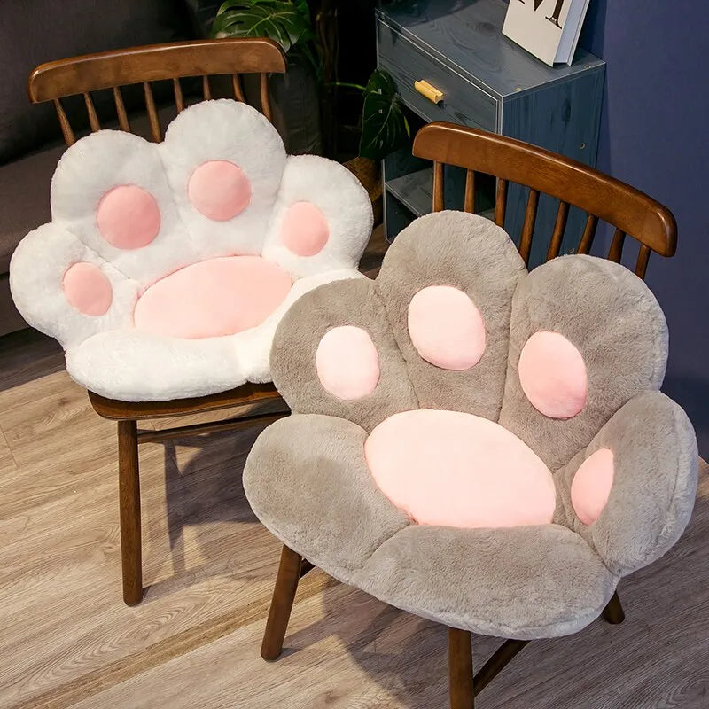 Kawaii Cute Cat Paw Shaped Pillow Seat Cushion 70*60cm